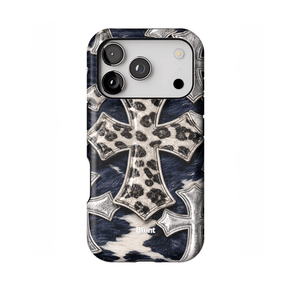 Navy Zaveth iPhone Case - Blunt Cases