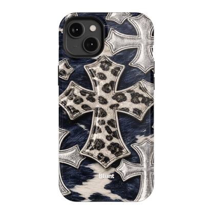 Navy Zaveth iPhone Case - Blunt Cases