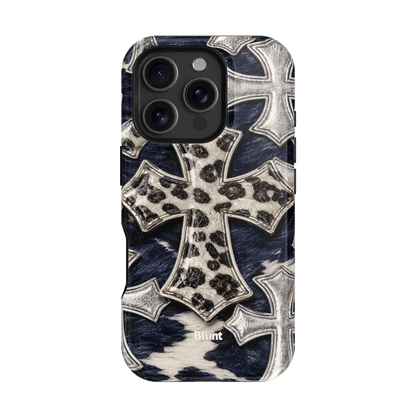 Navy Zaveth iPhone Case - Blunt Cases