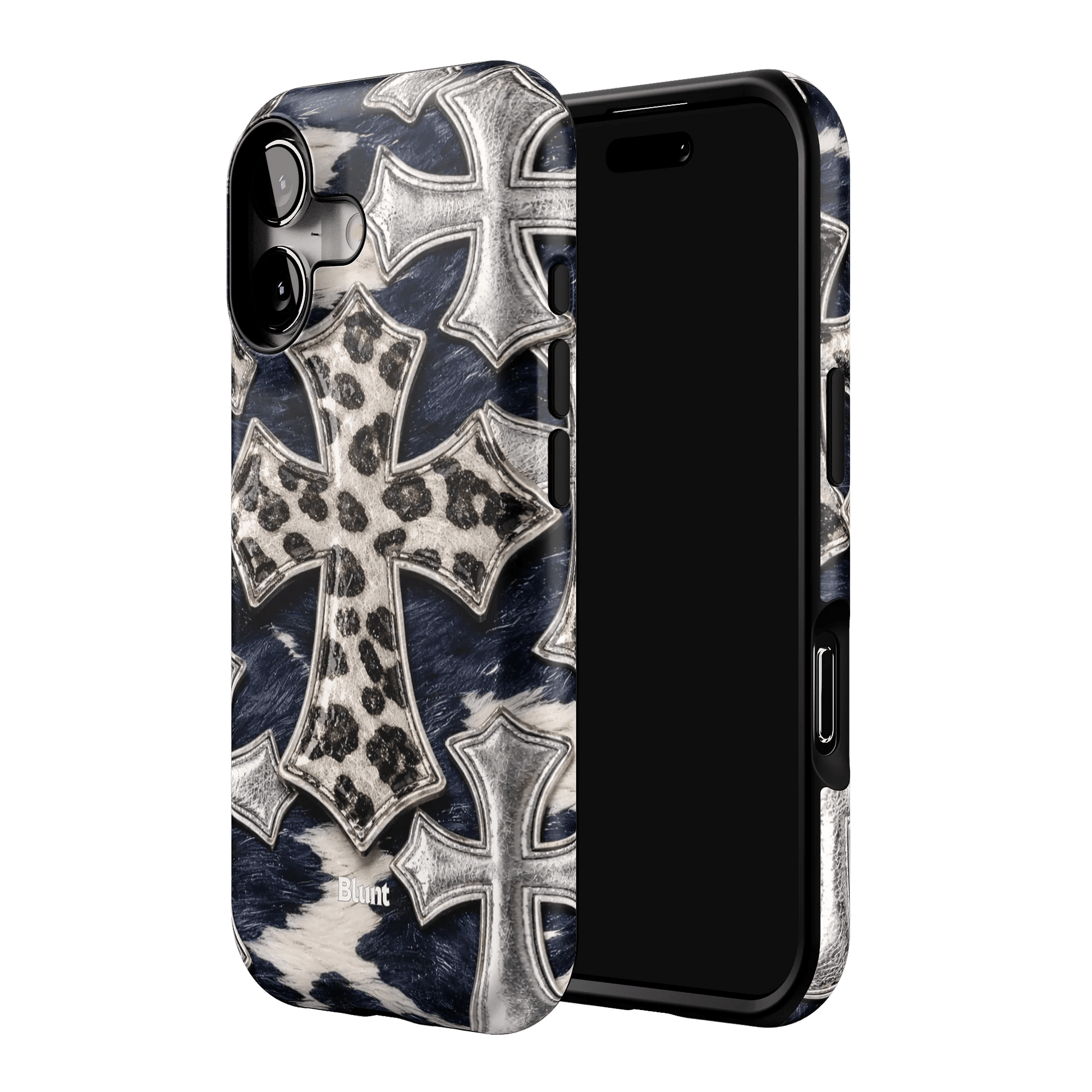 Navy Zaveth iPhone Case - Blunt Cases