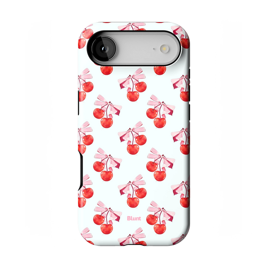 White Cherry iPhone Case