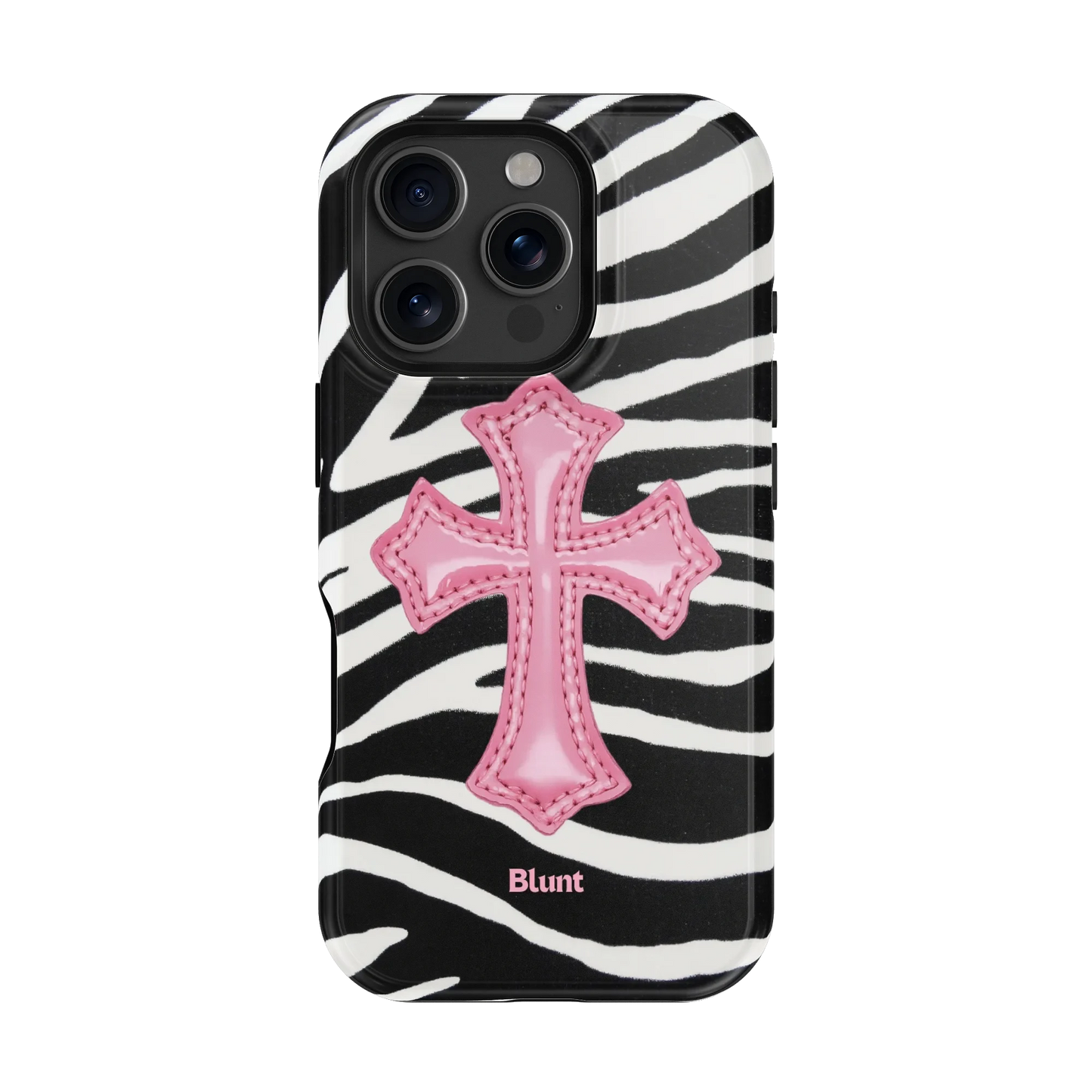 Zebra Halo iPhone Case