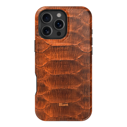 Auburn Python iPhone Case