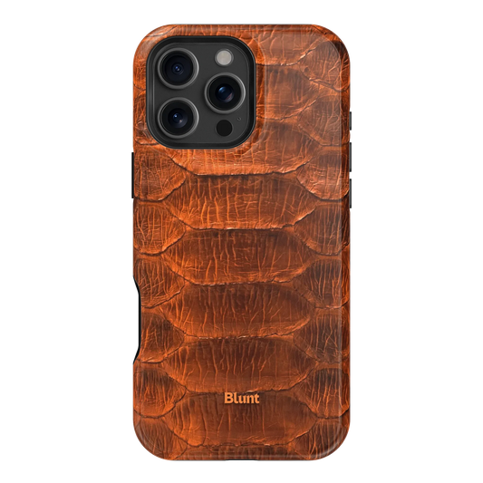 Auburn Python iPhone Case