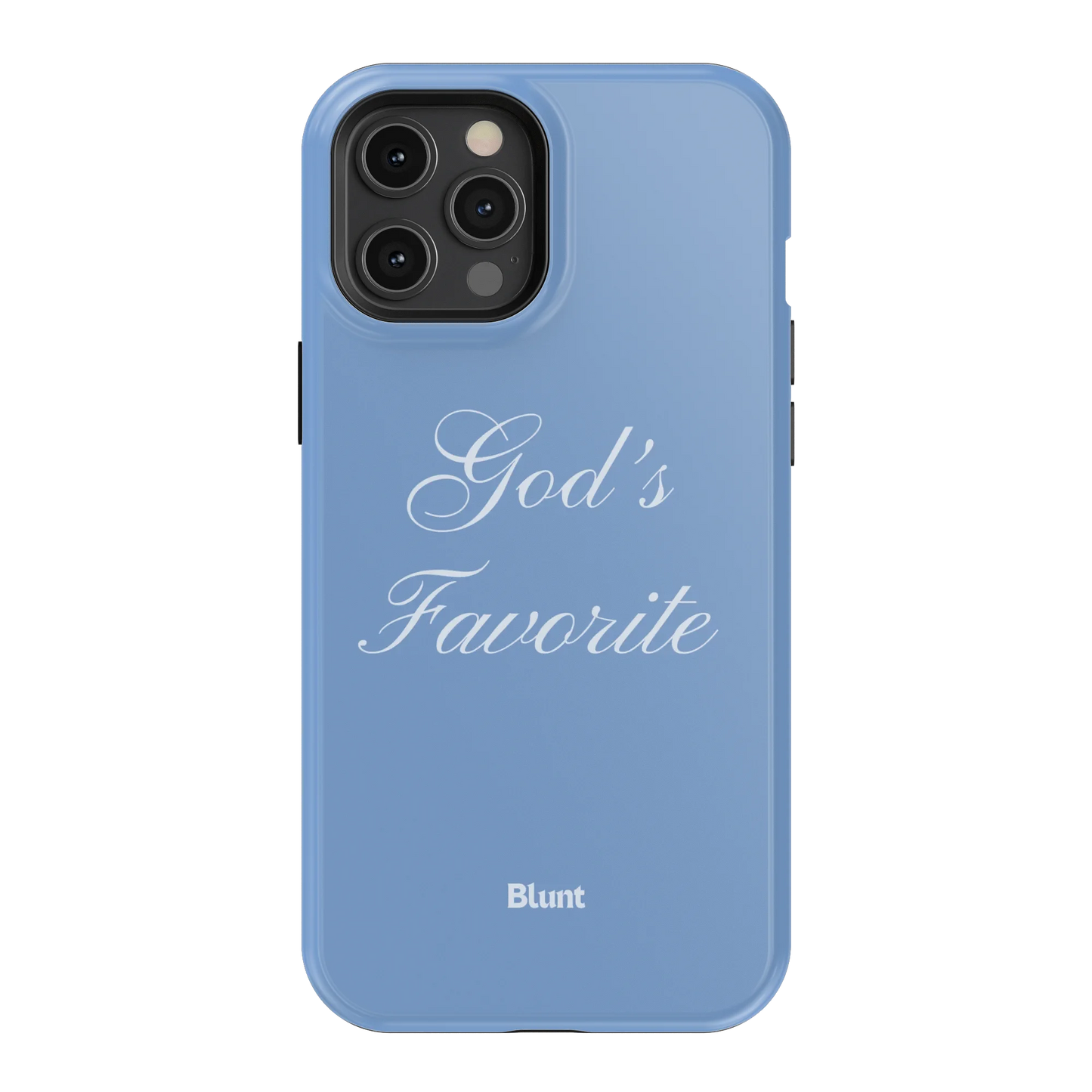 Gods Favorite Blue iPhone Case