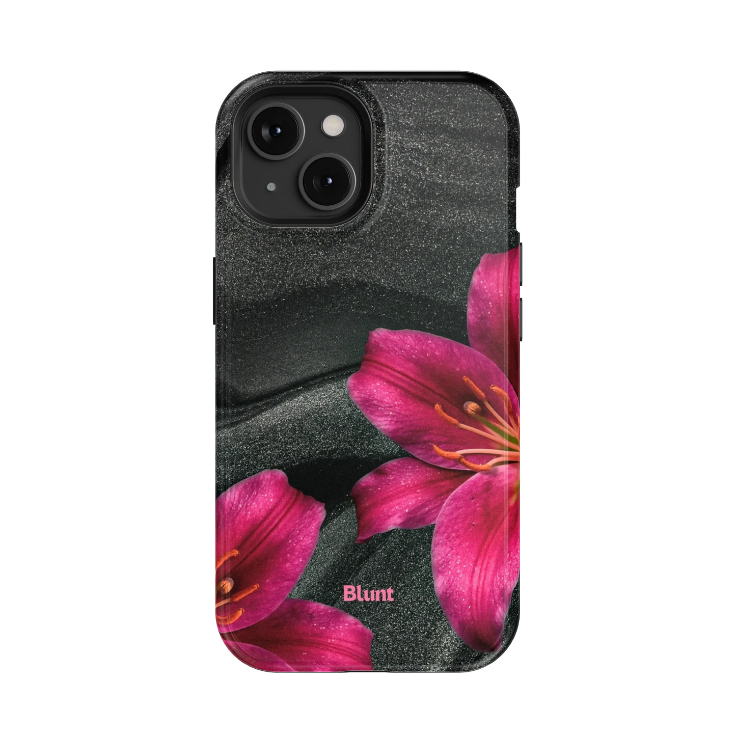 Midnight Petals iPhone Case
