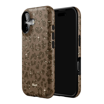 Brown Cheetah Print iPhone Case
