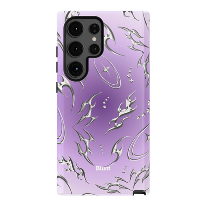 Purple Cyber Samsung Case