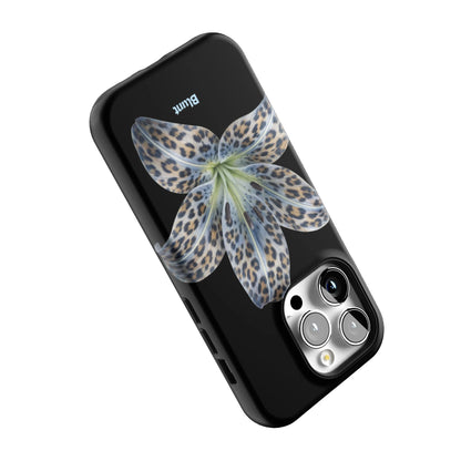 Blue-Leopard-Bloom-iphone-case-iPhone 14 Pro-4
