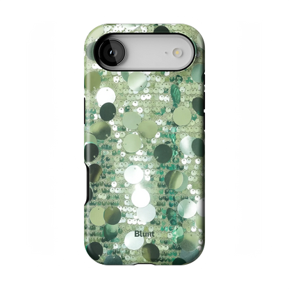 Sage Glitz iPhone Case