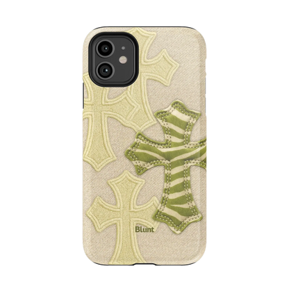 Matcha Cross iPhone Case