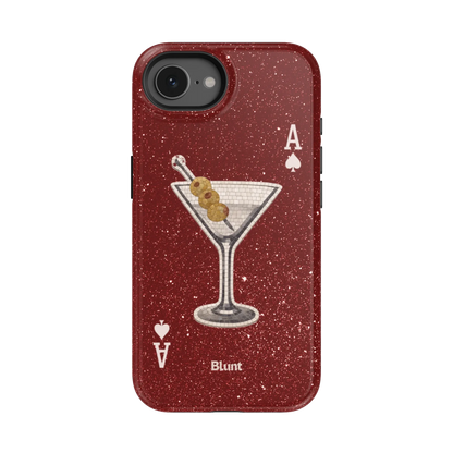 Red Dirty Martini iPhone Case