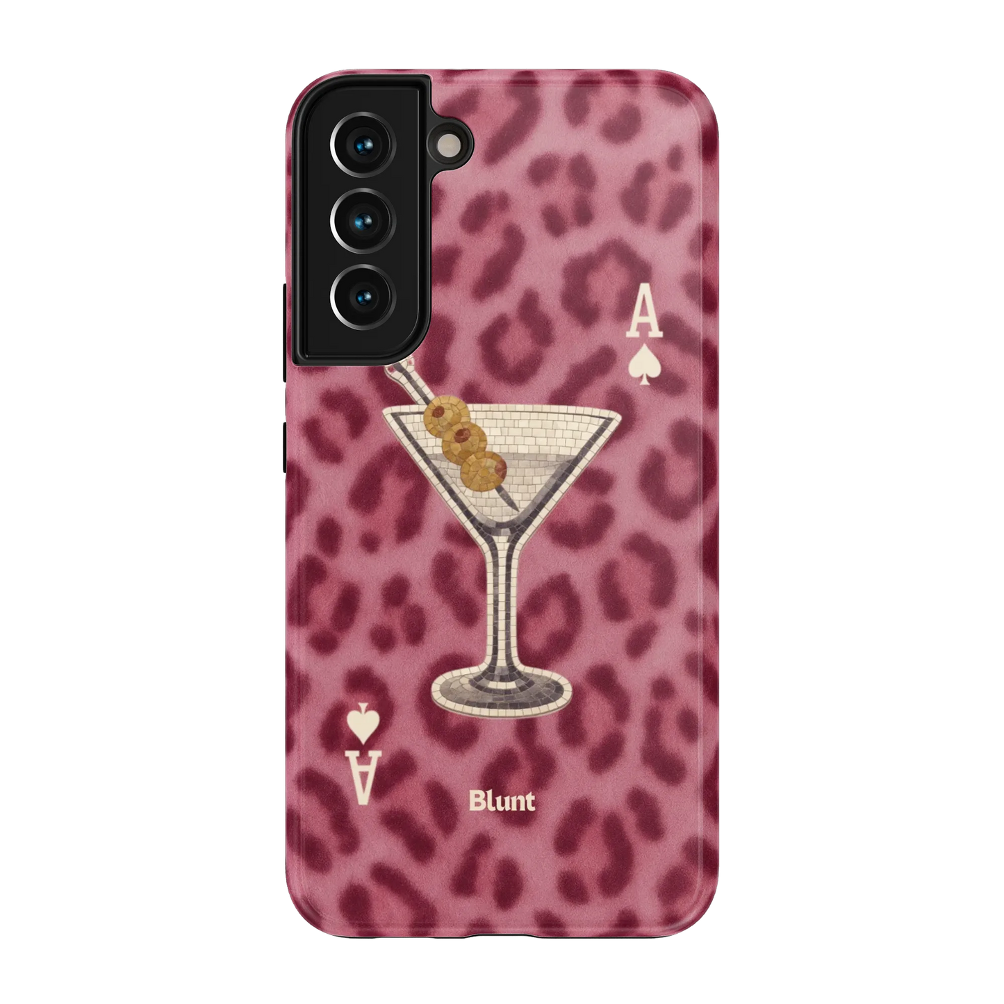 Pink Cheetah Dirty Martini Samsung Case