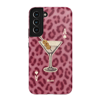 Pink Cheetah Dirty Martini Samsung Case