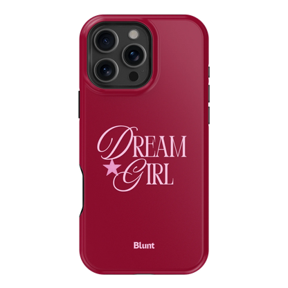 Dream Girl Maroon iPhone Case