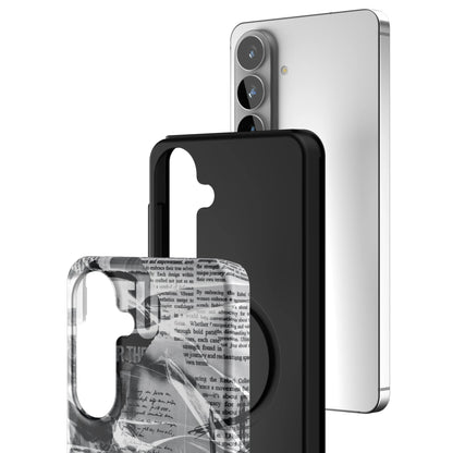 Black-Love-Letter-samsung-case-Galaxy S26 Plus-3