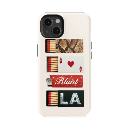 Cream Match iPhone Case