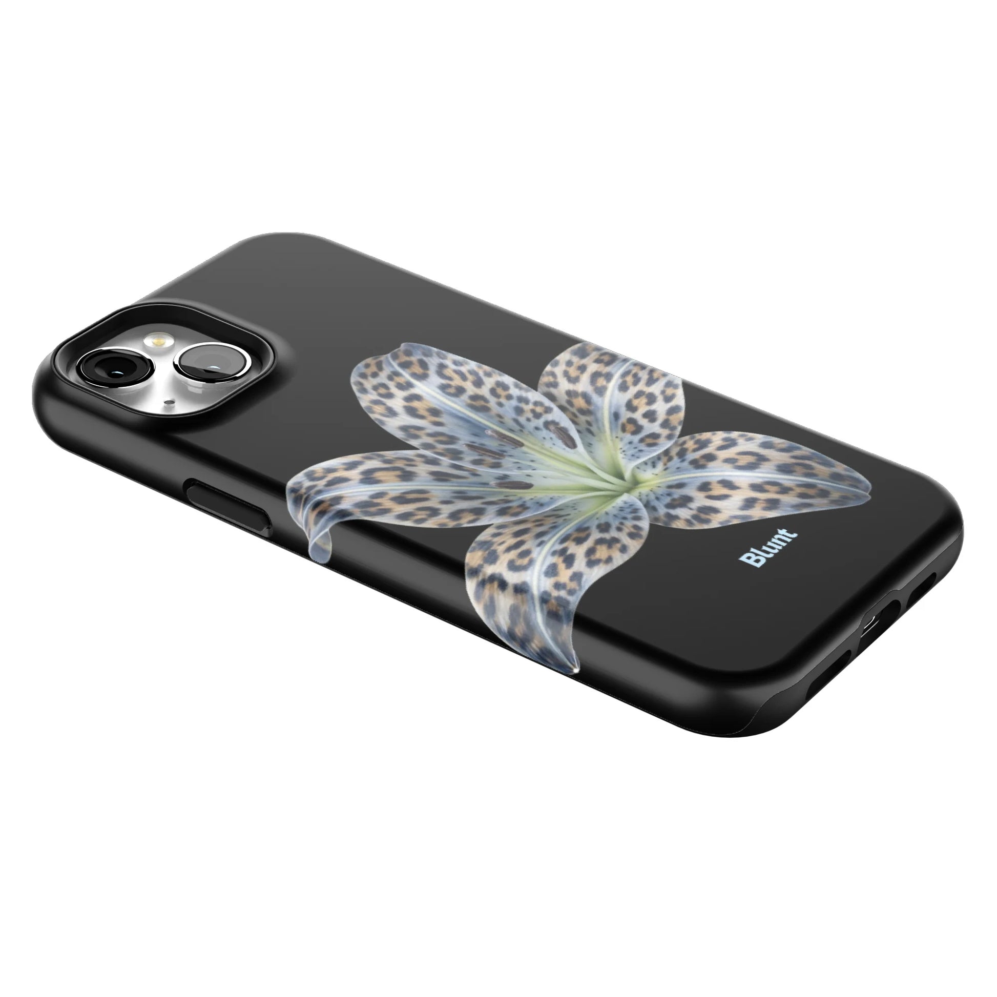 Blue-Leopard-Bloom-iphone-case-iPhone 15 Plus-2