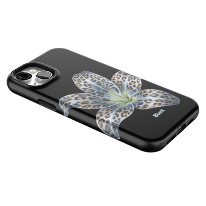 Blue-Leopard-Bloom-iphone-case-iPhone 15 Plus-2