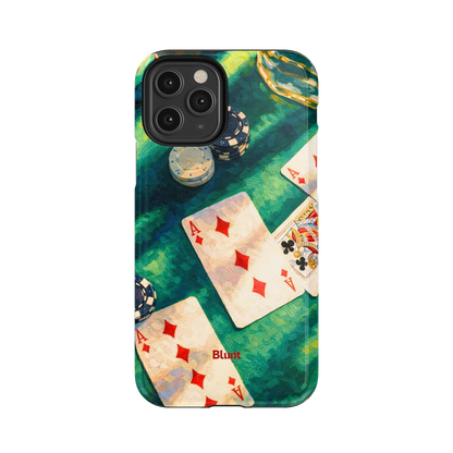 Painted Ace iPhone Case