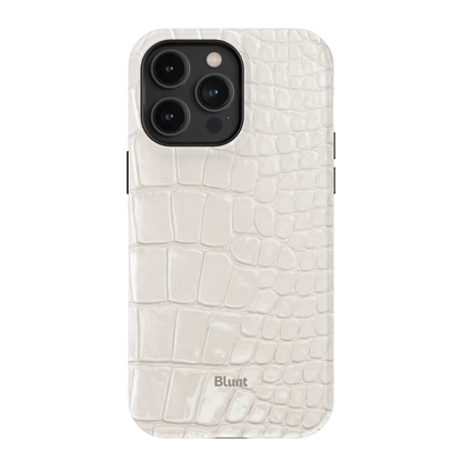 White Plush iPhone Case