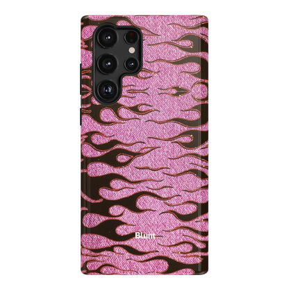 Fuchsia Heat Samsung Case