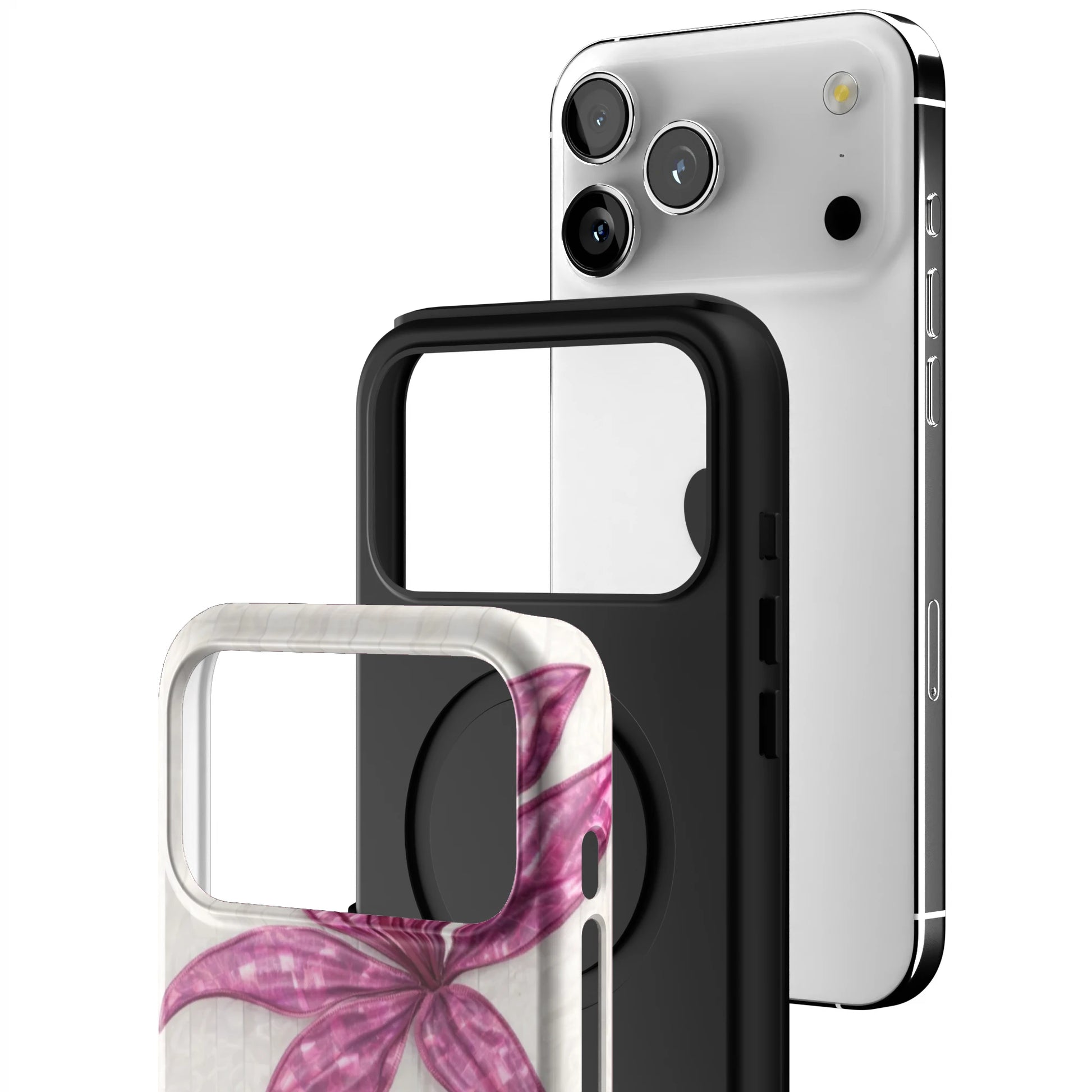 Purple-Floral-Luster-iphone-case-iPhone 17 Pro Max-3