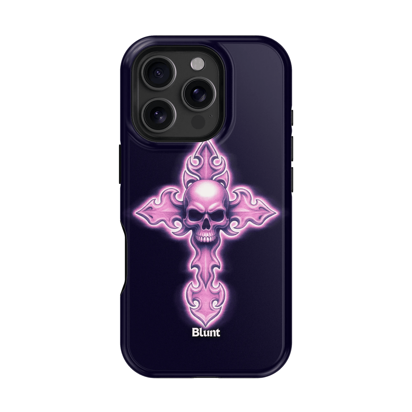 Neon Cross iPhone Case - Blunt Cases