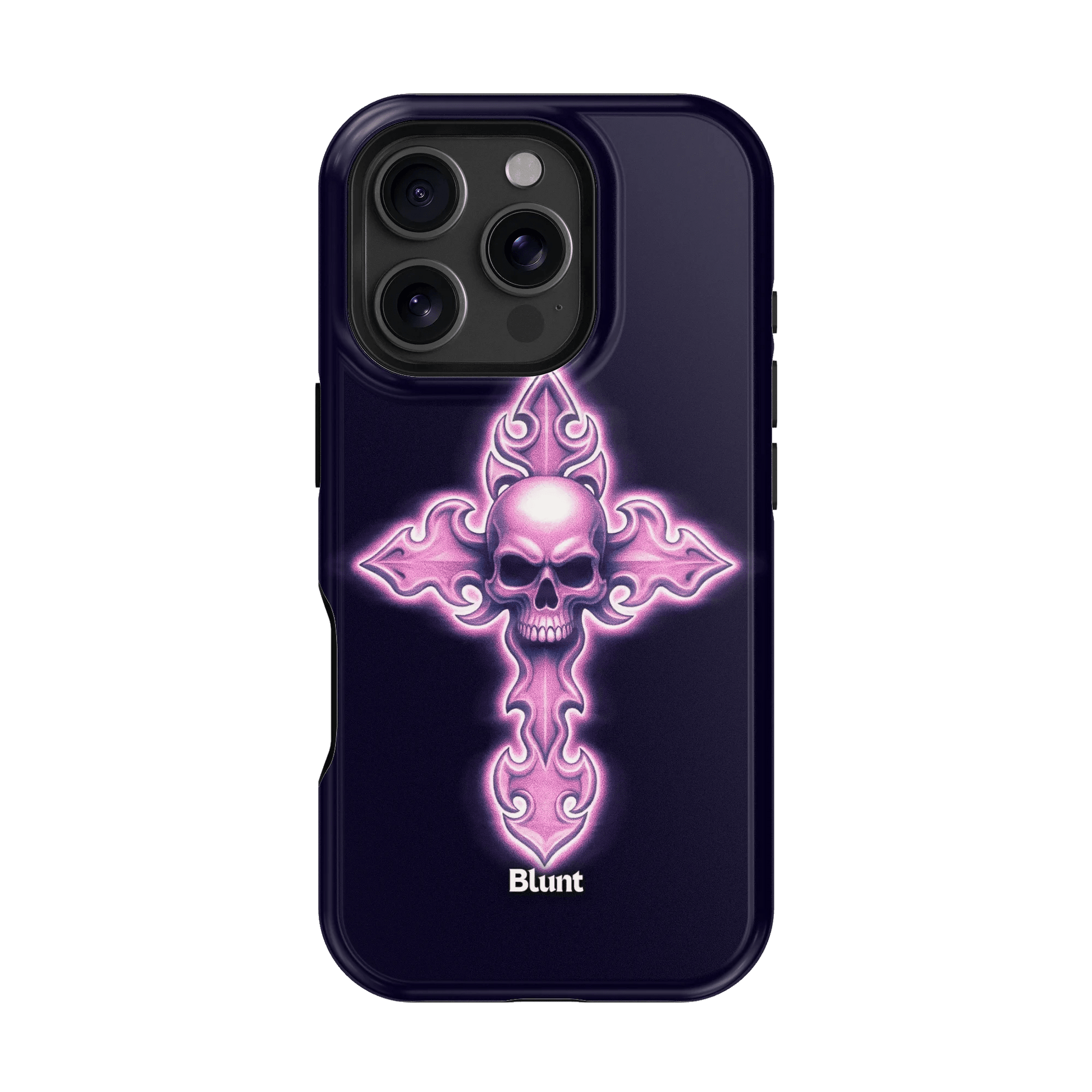 Neon Cross iPhone Case - Blunt Cases