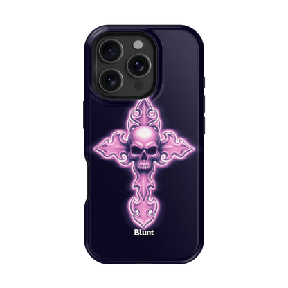 Neon Cross iPhone Case - Blunt Cases