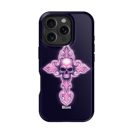Neon Cross iPhone Case - Blunt Cases