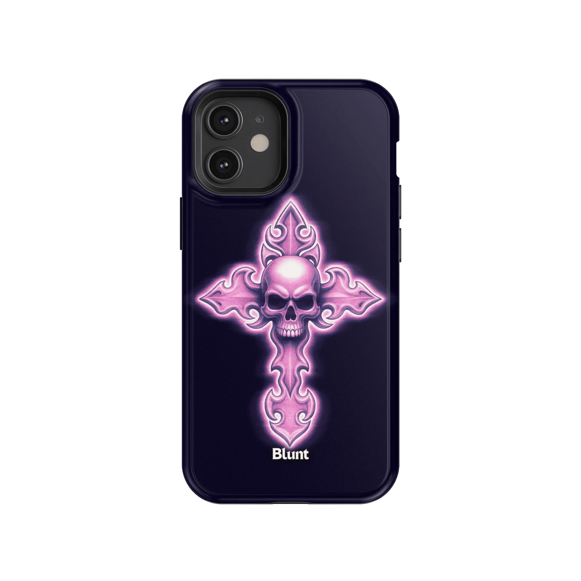Neon Cross iPhone Case - Blunt Cases