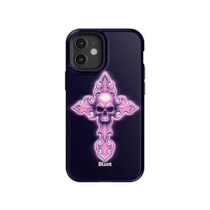Neon Cross iPhone Case - Blunt Cases