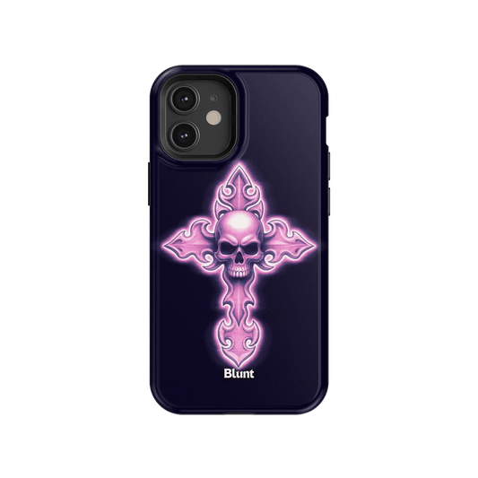 Neon Cross iPhone Case - Blunt Cases