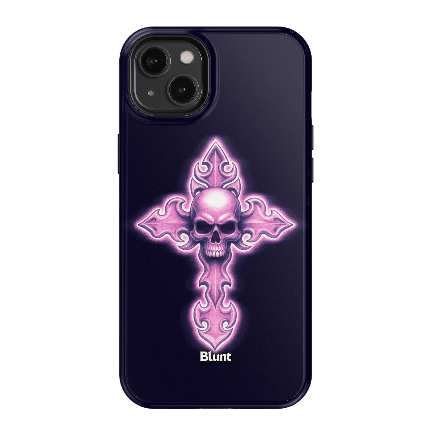 Neon Cross iPhone Case - Blunt Cases