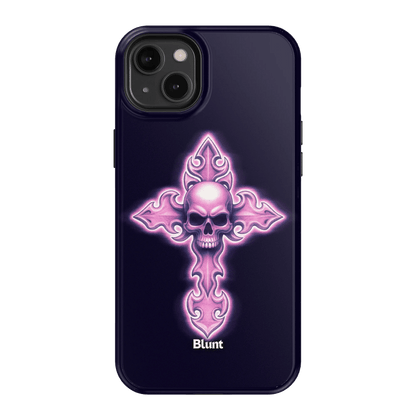 Neon Cross iPhone Case - Blunt Cases