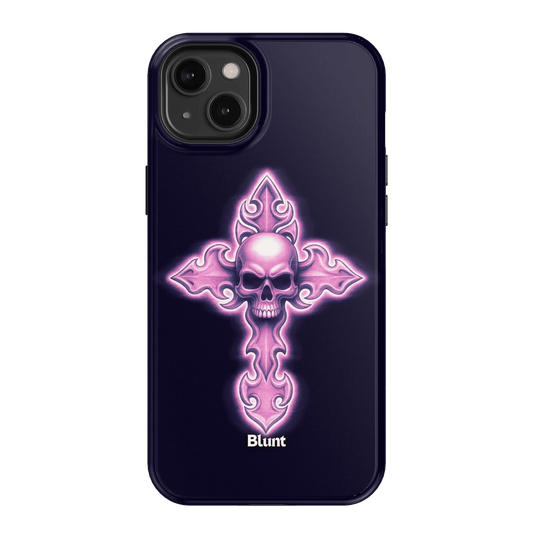 Neon Cross iPhone Case - Blunt Cases