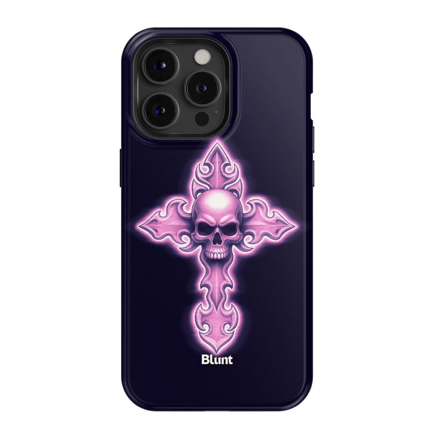 Neon Cross iPhone Case - Blunt Cases