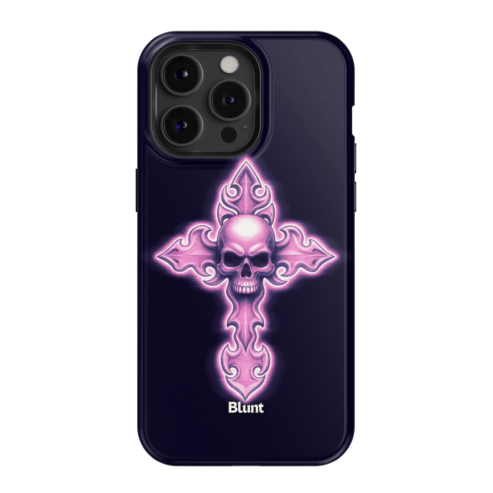 Neon Cross iPhone Case - Blunt Cases
