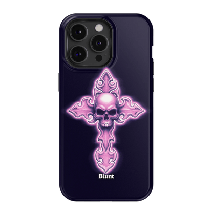 Neon Cross iPhone Case - Blunt Cases