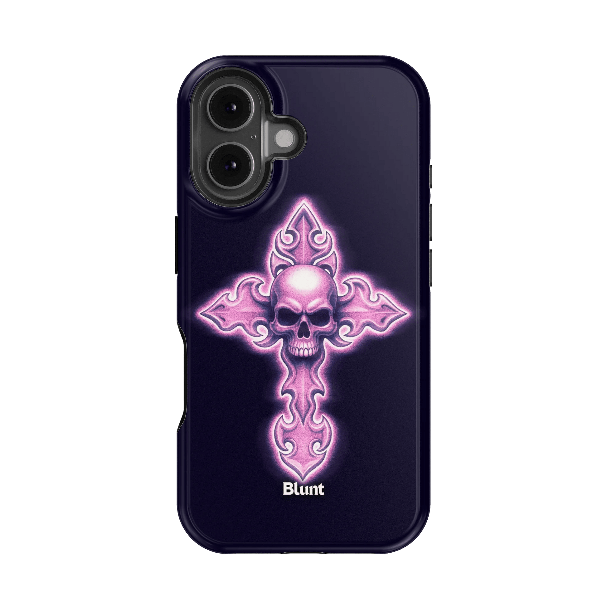Neon Cross iPhone Case - Blunt Cases