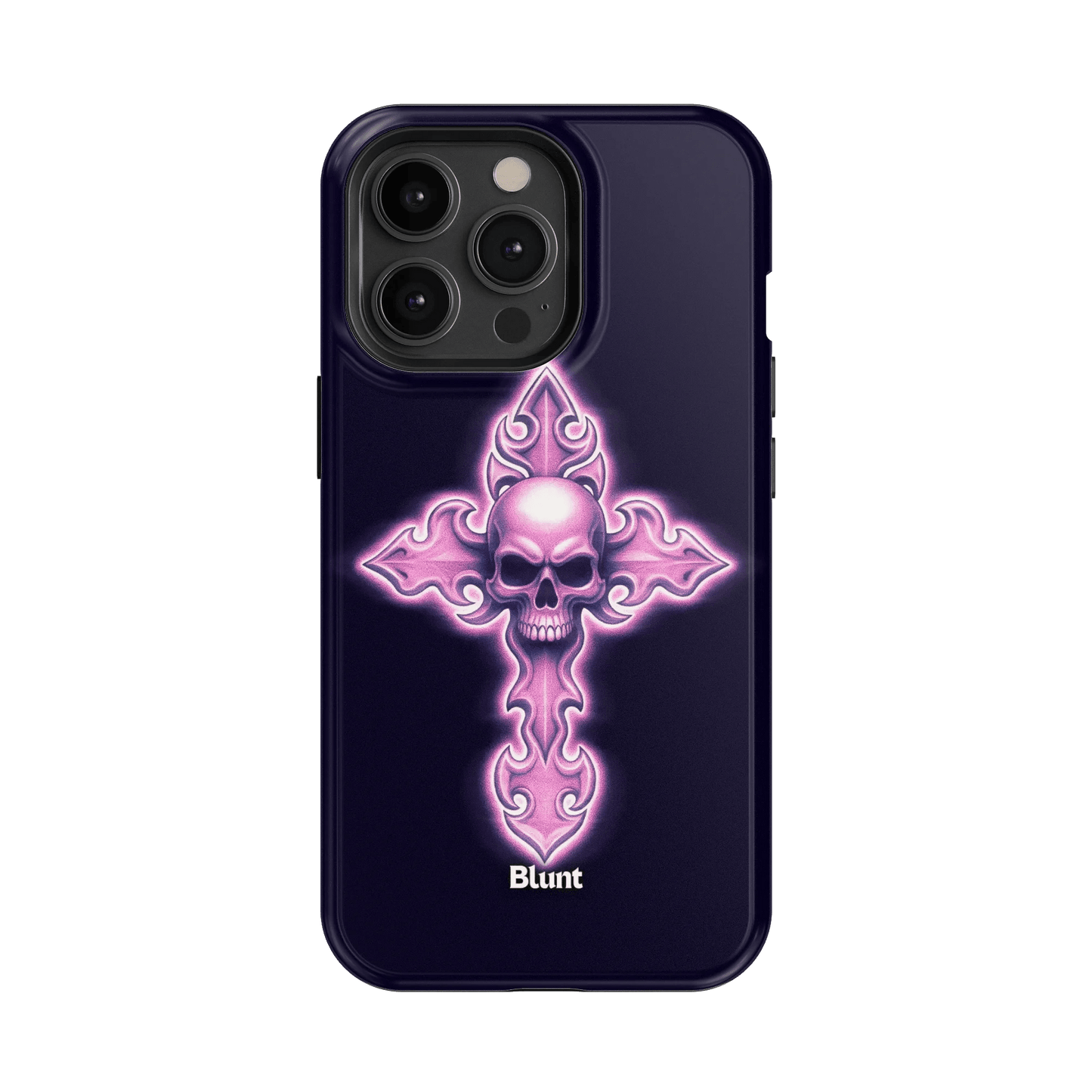 Neon Cross iPhone Case - Blunt Cases