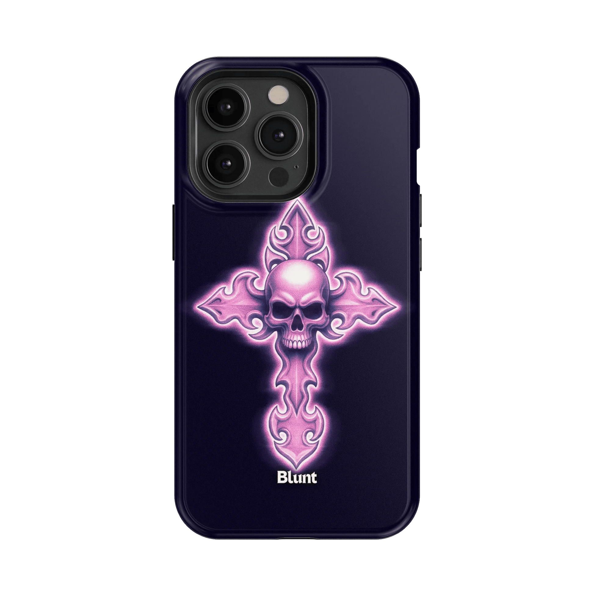 Neon Cross iPhone Case - Blunt Cases