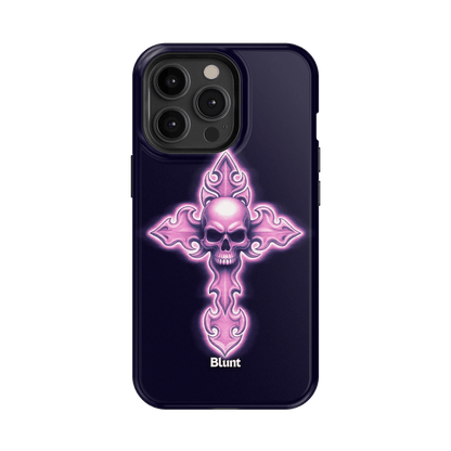 Neon Cross iPhone Case - Blunt Cases