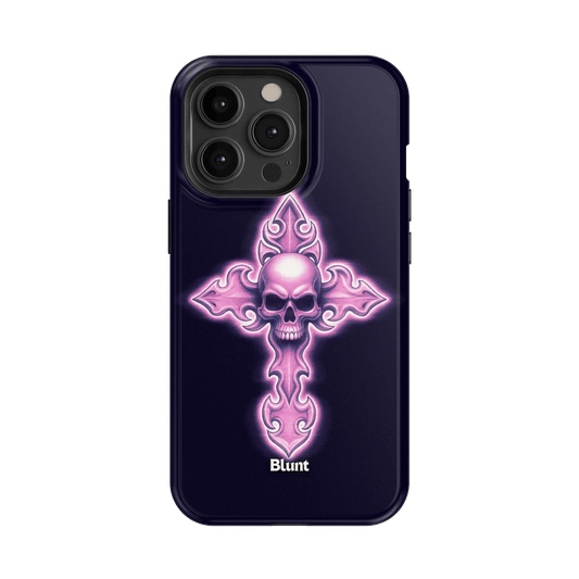 Neon Cross iPhone Case - Blunt Cases