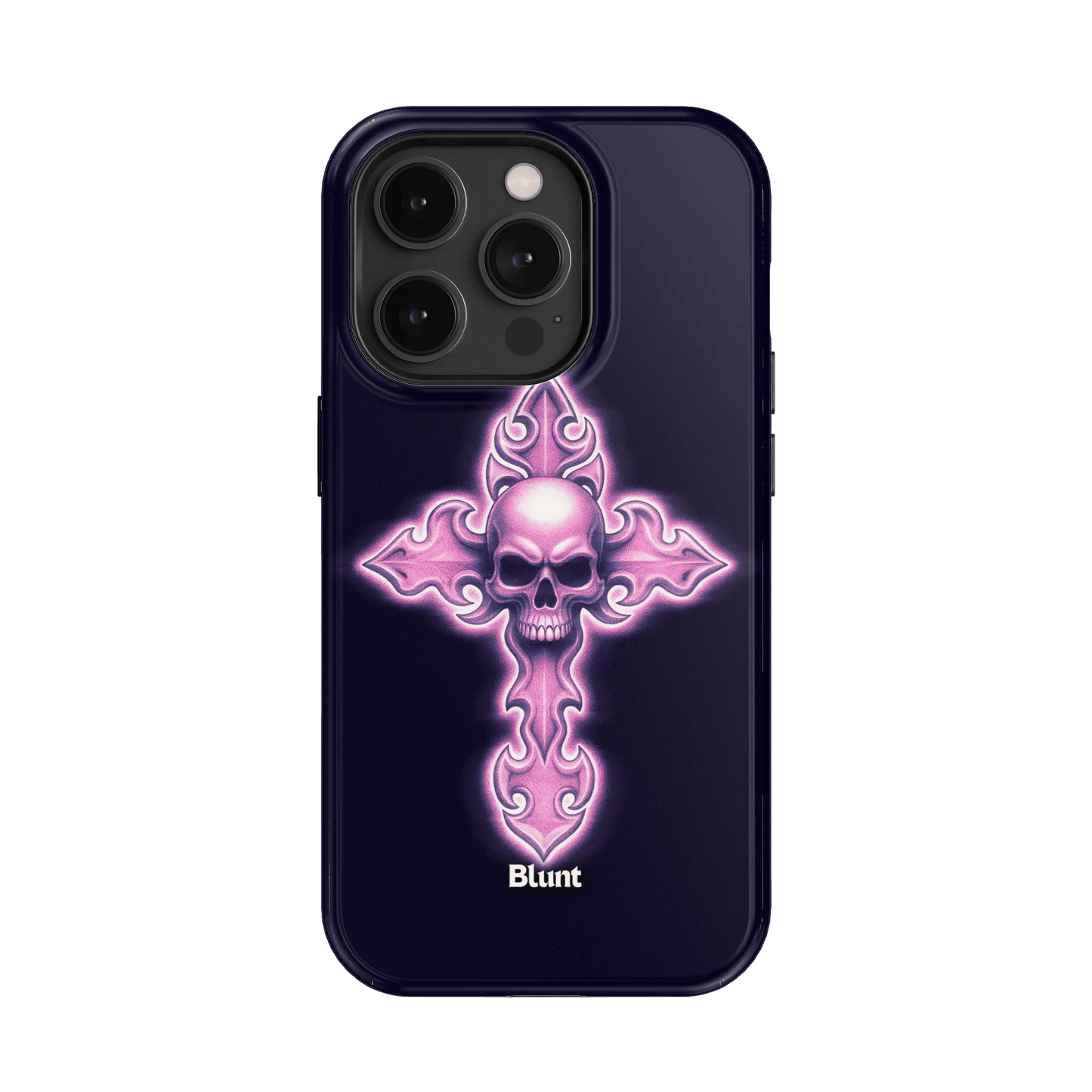 Neon Cross iPhone Case - Blunt Cases