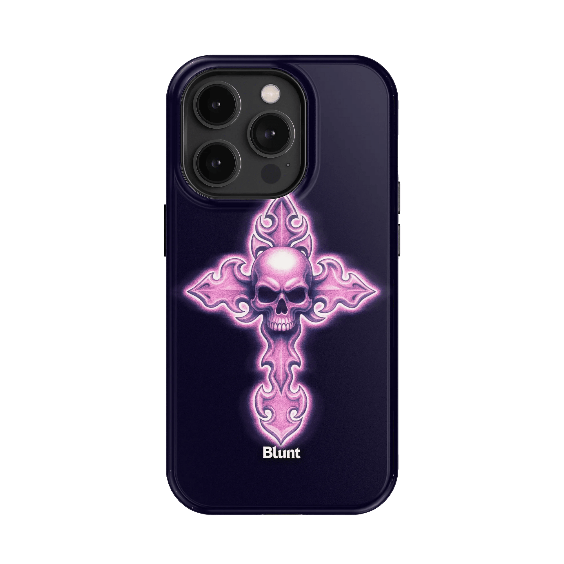 Neon Cross iPhone Case - Blunt Cases