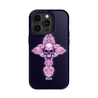 Neon Cross iPhone Case - Blunt Cases