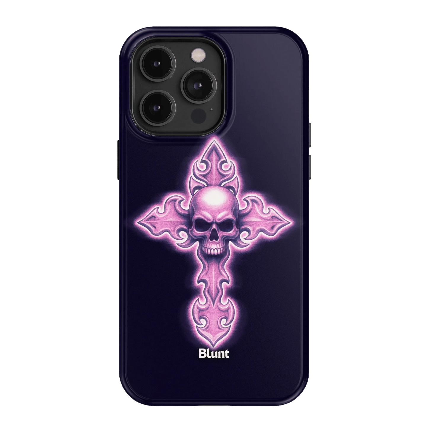 Neon Cross iPhone Case - Blunt Cases