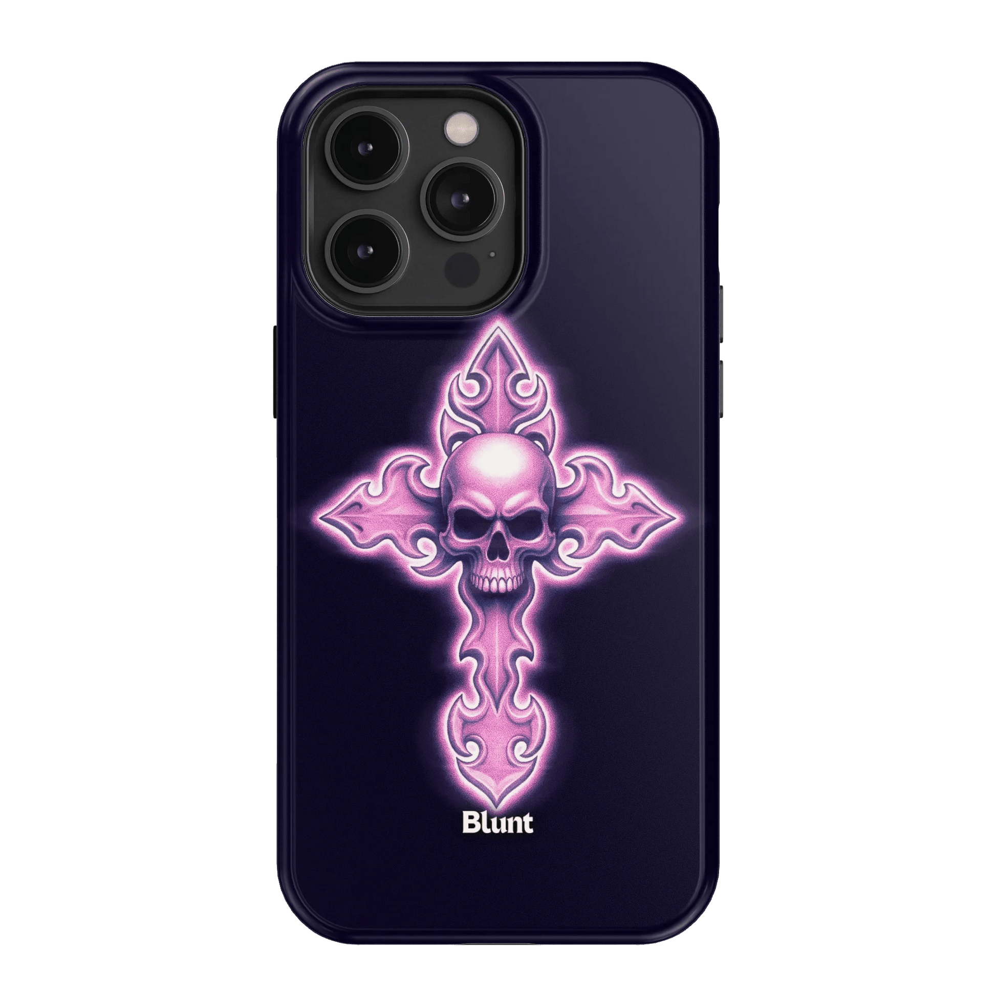 Neon Cross iPhone Case - Blunt Cases